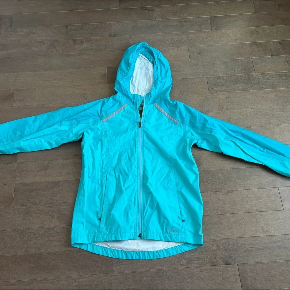 L.L. Bean Kids Aqua Raincoat